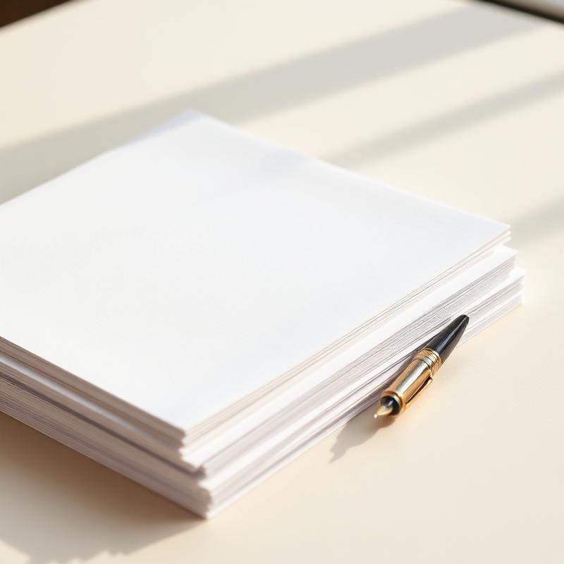 Documentos organizados sobre uma mesa